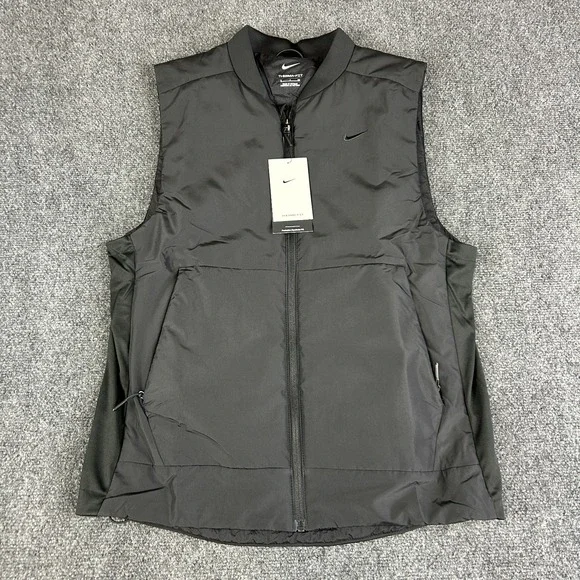 Nike Therma-Fit Unlimited Insulated Black Men's Size Small S Vest FB7553-010 NEW